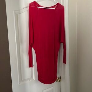 BCBG Maxazria red dress